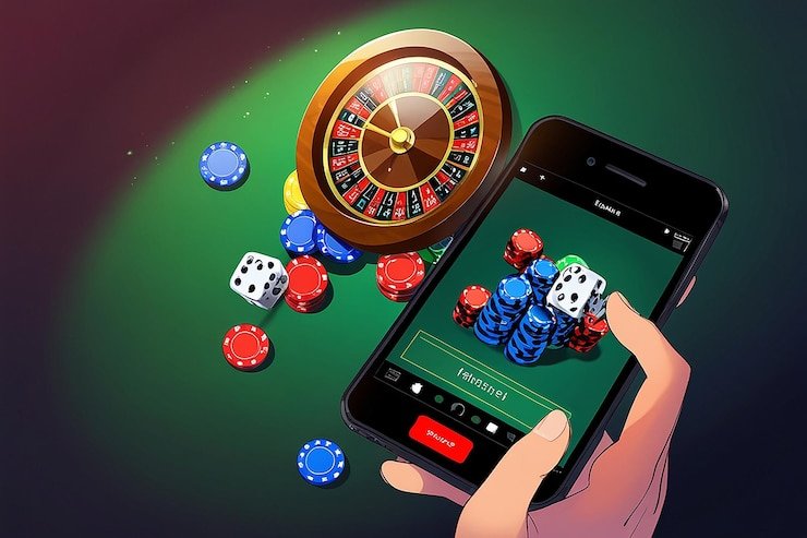 Tampilan live casino dengan dealer profesional dan antarmuka interaktif