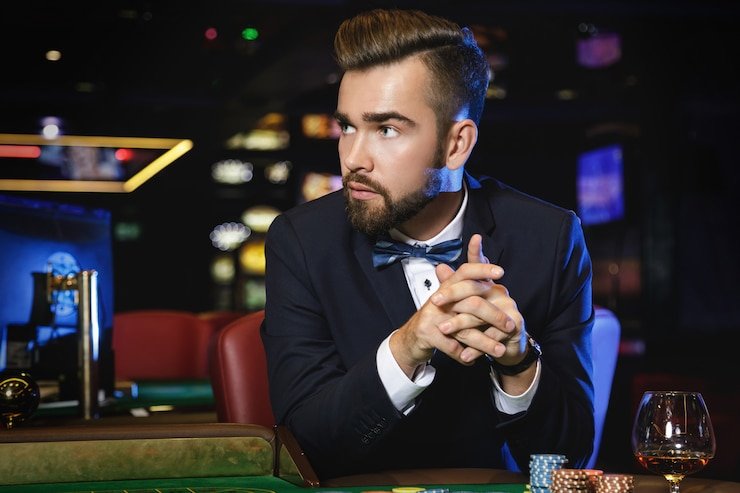 Pengguna menikmati hiburan Live Casino dengan fitur pengaturan bermain sehat